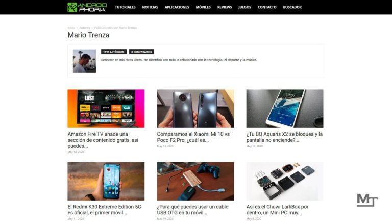 Mario Trenza AndroidPhoria Redactor Copywriting